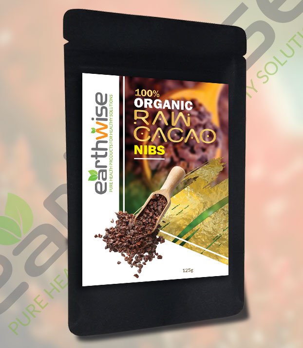 Organic Raw Cacao Nibs - 125g